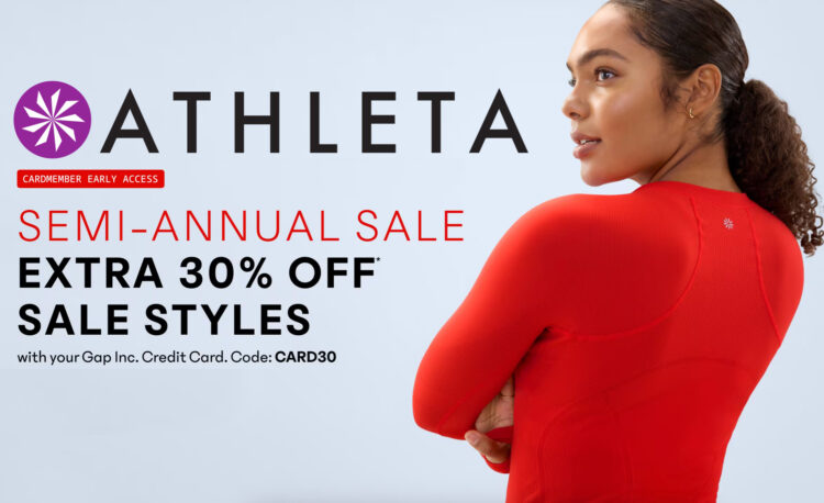 athleta semi annual sale