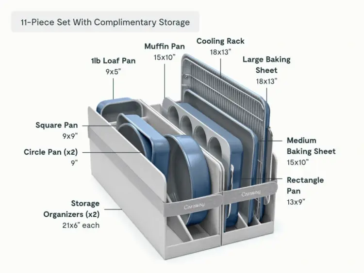 My Husband Wanted to Write This Caraway Bakeware Review (He's a Fan) 5 caraway bakeware set in slate