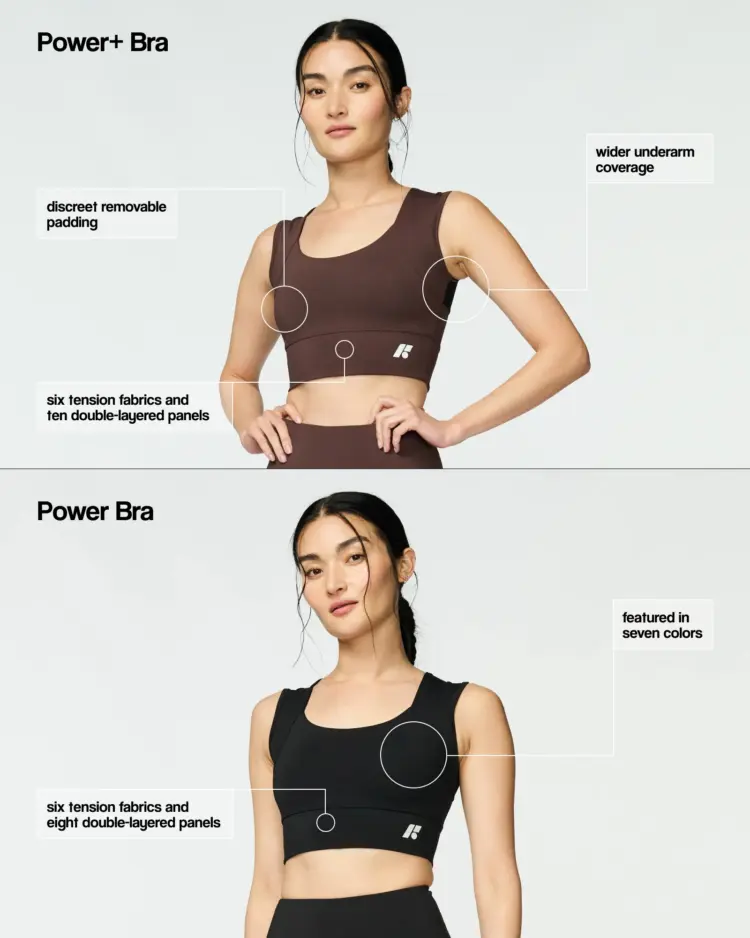 Forme Bra Review in Midlife: Support, Comfort, or Just Influencer Hype? 2 the difference between the two forme posture bras