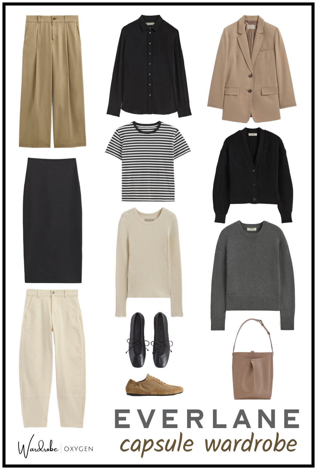 everlane capsule wardrobe