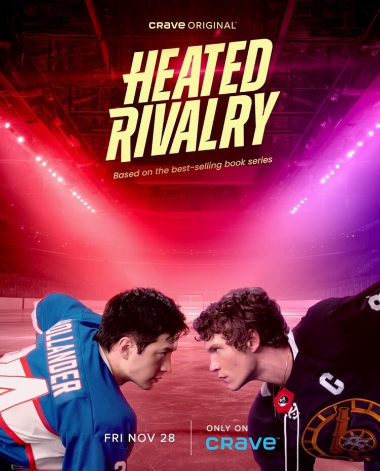 Weekend Reads for My Birthday Weekend 10 heated rivalry tv show promotional poster