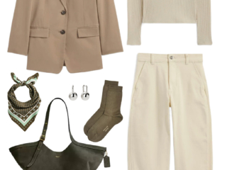 Outfit from the Everlane Capsule Wardrobe 2026 by Alison Gary of Wardrobe Oxygen, and over 40 fashion blog