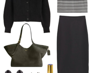 Outfit from the Everlane Capsule Wardrobe 2026 by Alison Gary of Wardrobe Oxygen, and over 40 fashion blog