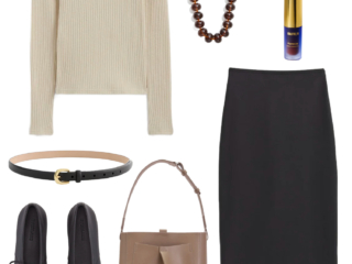 Outfit from the Everlane Capsule Wardrobe 2026 by Alison Gary of Wardrobe Oxygen, and over 40 fashion blog