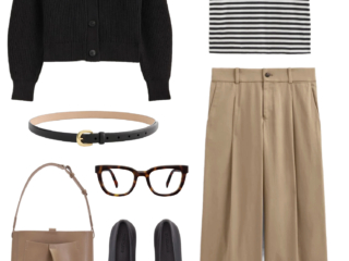 Outfit from the Everlane Capsule Wardrobe 2026 by Alison Gary of Wardrobe Oxygen, and over 40 fashion blog