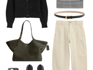 Outfit from the Everlane Capsule Wardrobe 2026 by Alison Gary of Wardrobe Oxygen, and over 40 fashion blog