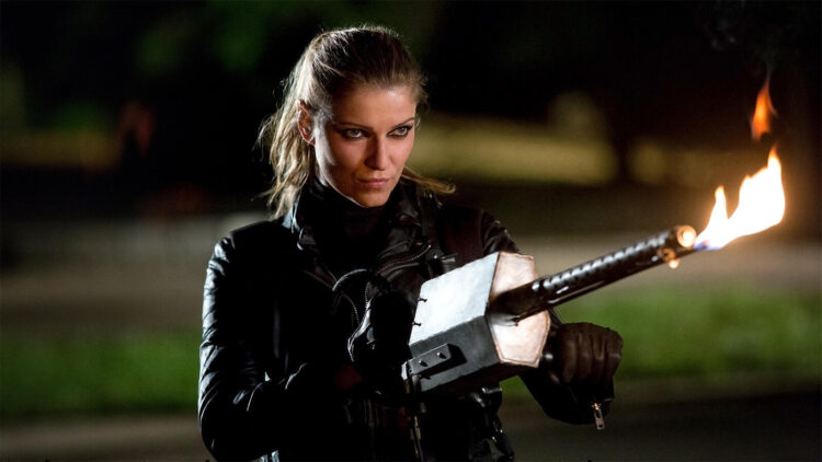 Weekend Reads for the End of February 10 carrie in season 4 of banshee with a flamethrower