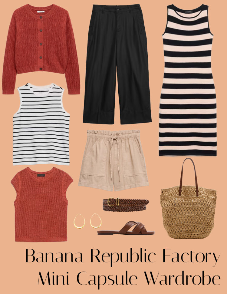Weekend Reads for the Beginning of April 2 banana republic factory capsule wardrobe 2026