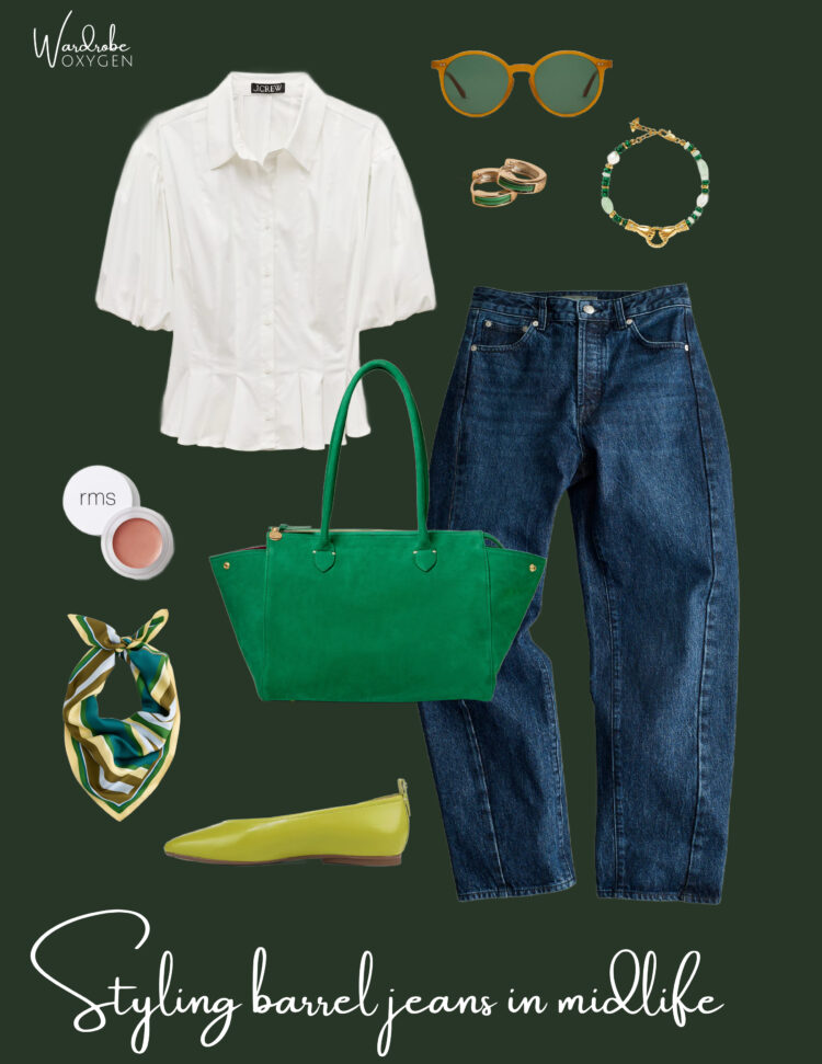 How to Style Barrel Jeans: Spring 2026 Tips for Grown Women 2 tips on how to style barrel jeans for spring 2026 as a woman over 40