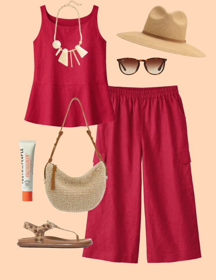 How to Style Universal Standard Linen: 8 Outfit Ideas for 2026 7 how to style wide leg cropped linen pants for 2026 featuring Universal Standard stretch linen