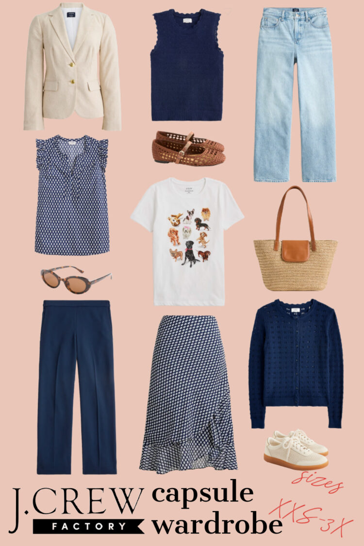 Weekend Reads for April 11th & 12th 2 j.crew factory mini capsule wardrobe spring 2026