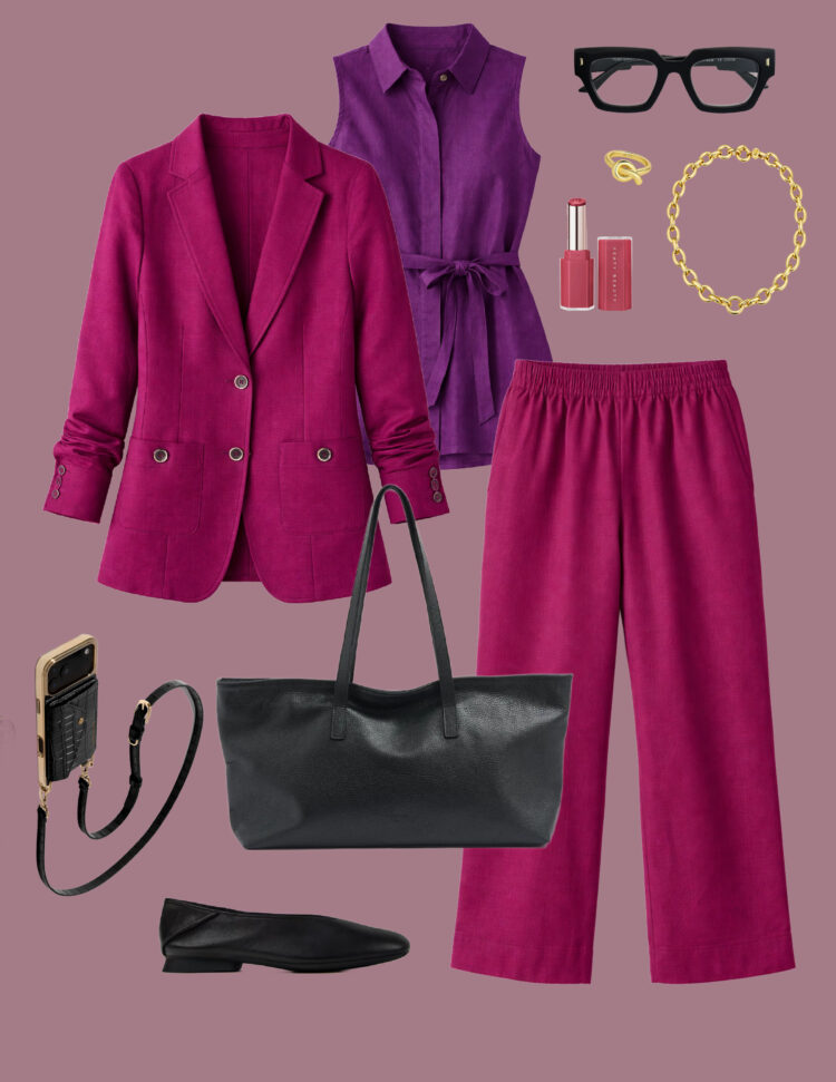 How to Style Universal Standard Linen: 8 Outfit Ideas for 2026 6 styling a plus size linen pantsuit from universal standard for work for women over 40