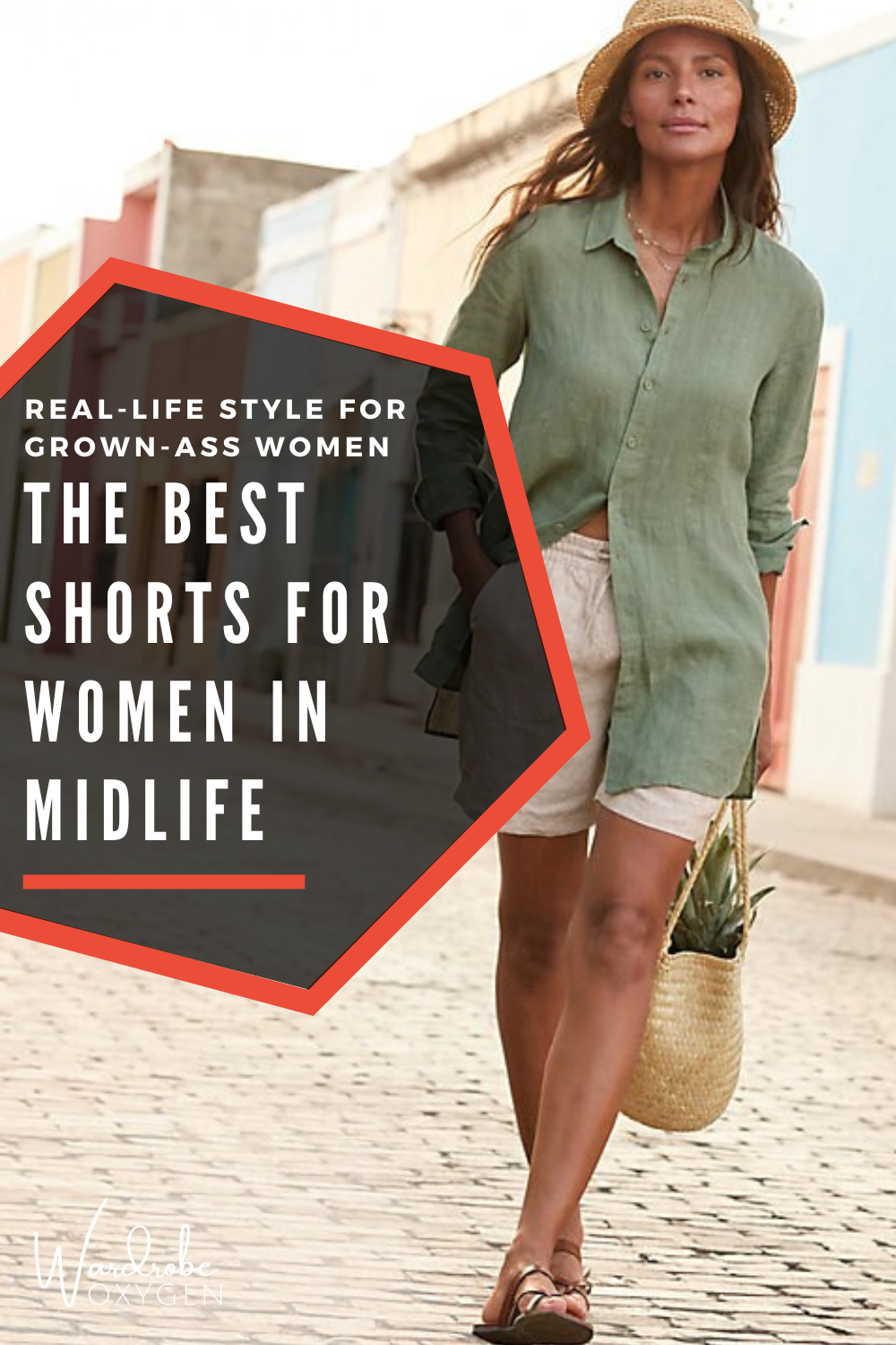 the best shorts for women over 40 curated by wardrobe oxygen