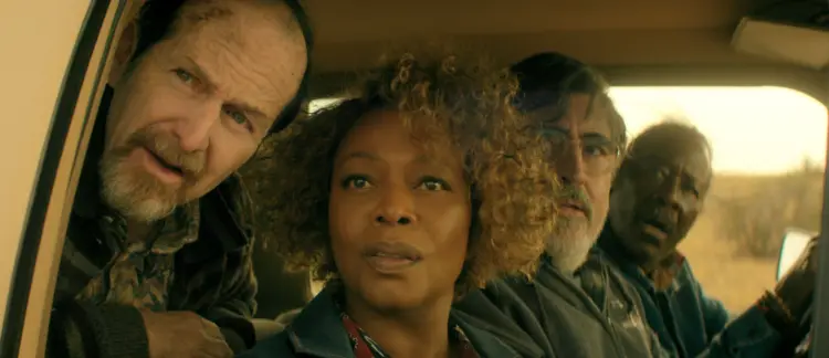 Weekend Reads for the End of May 6 Denis O'Hare, Alfre Woodard, Alfred Molina and Clarke Peters in The Boroughs