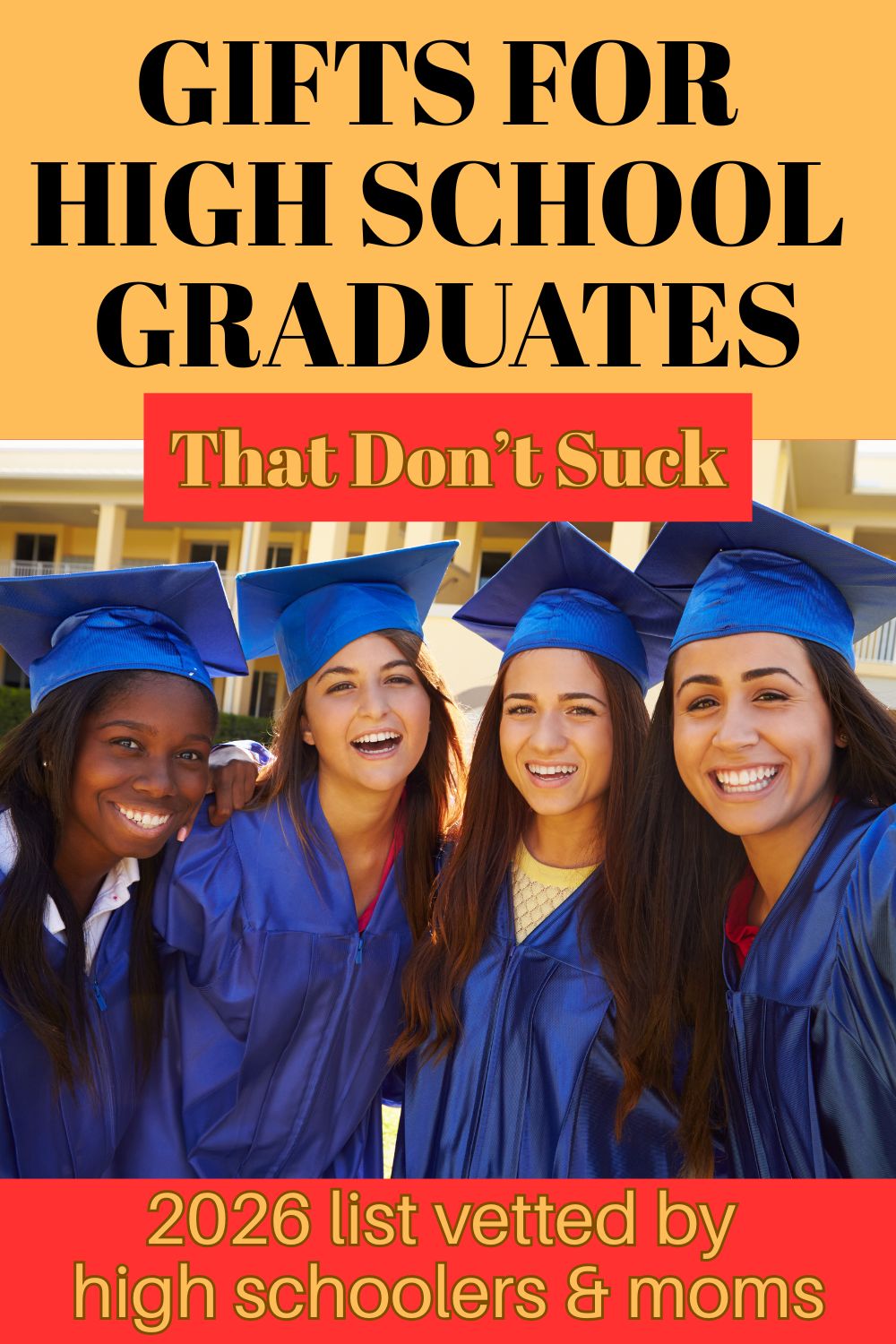 gifts for high school graduates that don't suck for 2026 gift guide grads