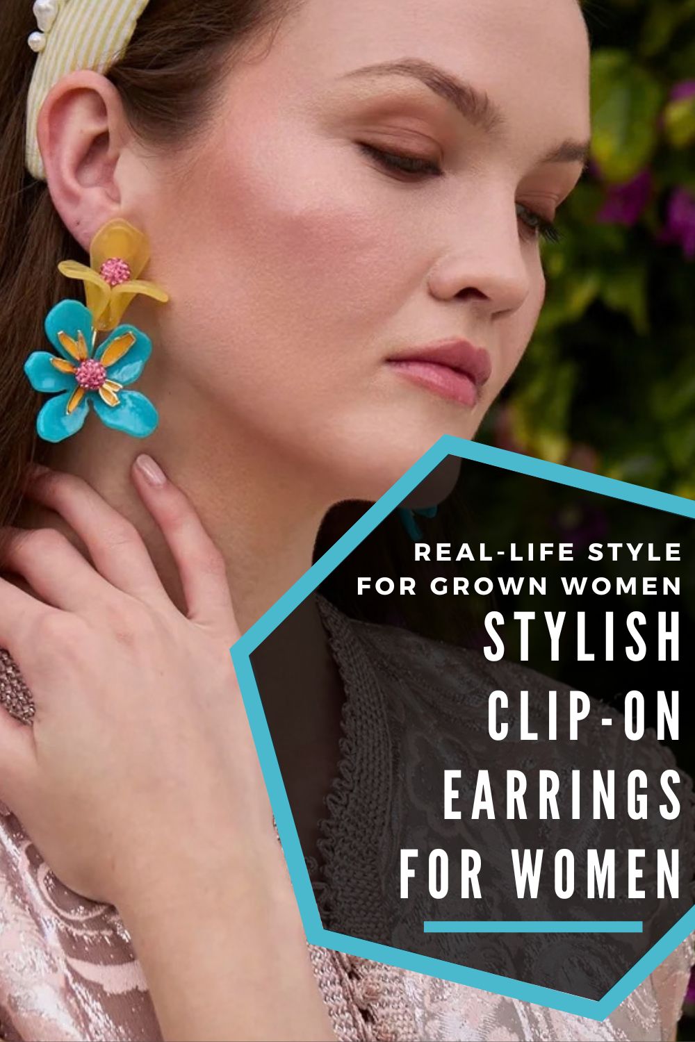 stylish clip on earrings for women